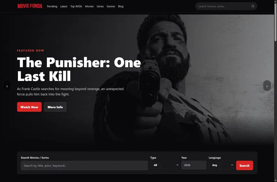 Entertainment blog and SEO content website project by Fareed Studio